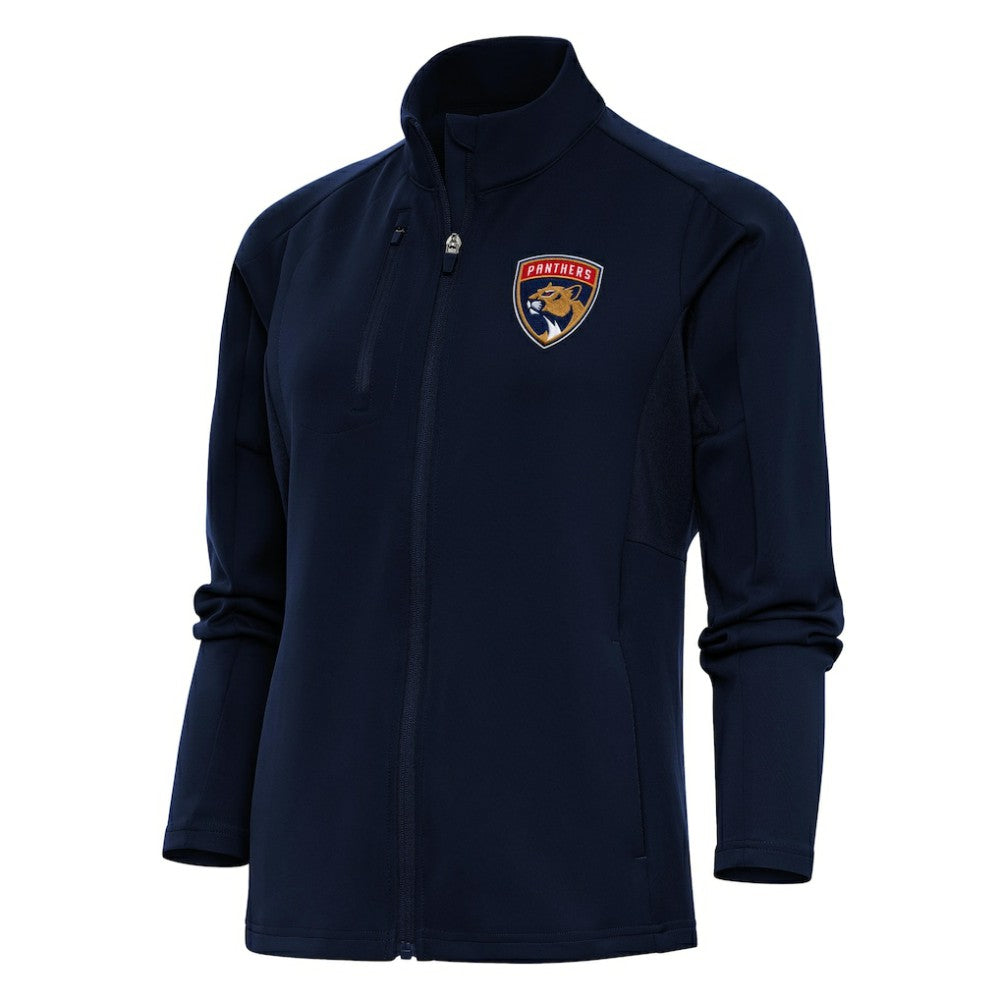 NHL Florida Panthers Antigua Women's Team Logo Generation Full-Zip Jacket - Navy