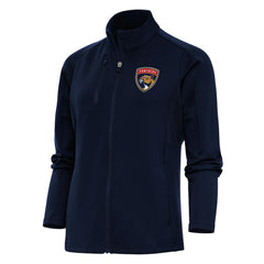 NHL Florida Panthers Antigua Women's Team Logo Generation Full-Zip Jacket - Navy