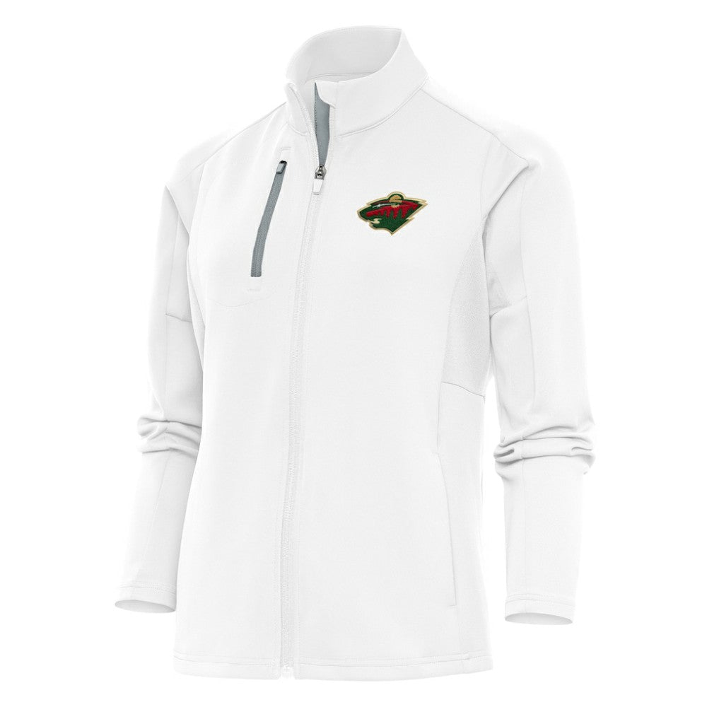 NHL Minnesota Wild Antigua Women's Team Logo Generation Full-Zip Jacket - White