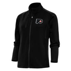 NHL Philadelphia Flyers Antigua Women's Team Logo Generation Full-Zip Jacket - Black