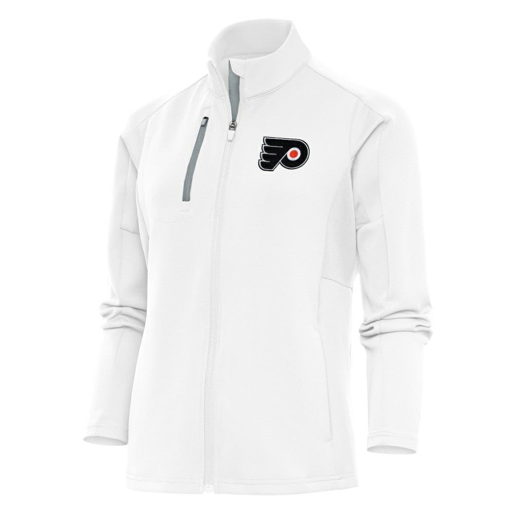 NHL Philadelphia Flyers Antigua Women's Team Logo Generation Full-Zip Jacket - White