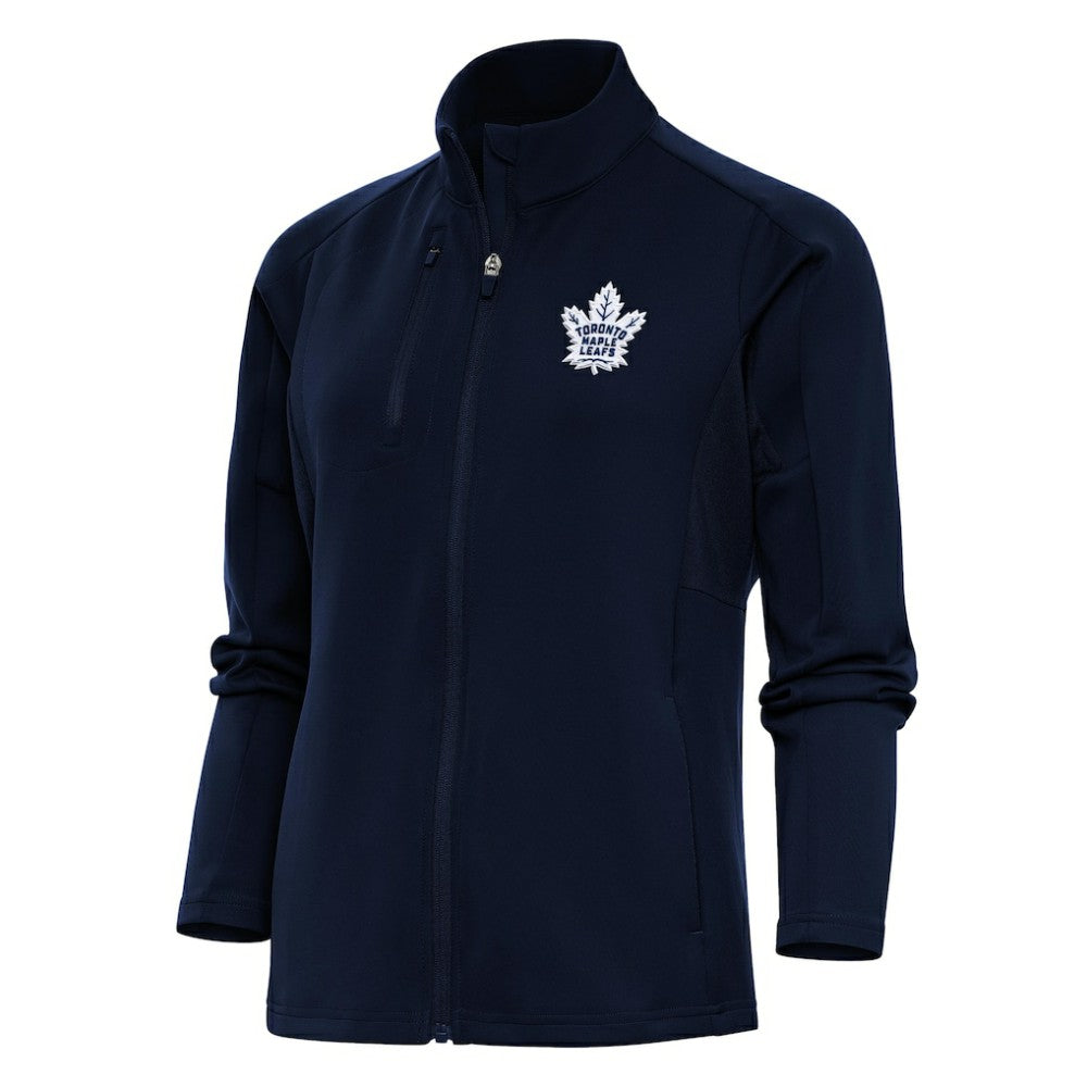 NHL Toronto Maple Leafs Antigua Women's Team Logo Generation Full-Zip Jacket - Navy