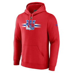 NHL New York Rangers Fanatics Authentic Pro Secondary Pullover Hoodie - Red