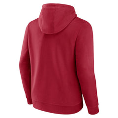 NHL Montreal Canadiens Fanatics Authentic Pro Secondary Pullover Hoodie - Red