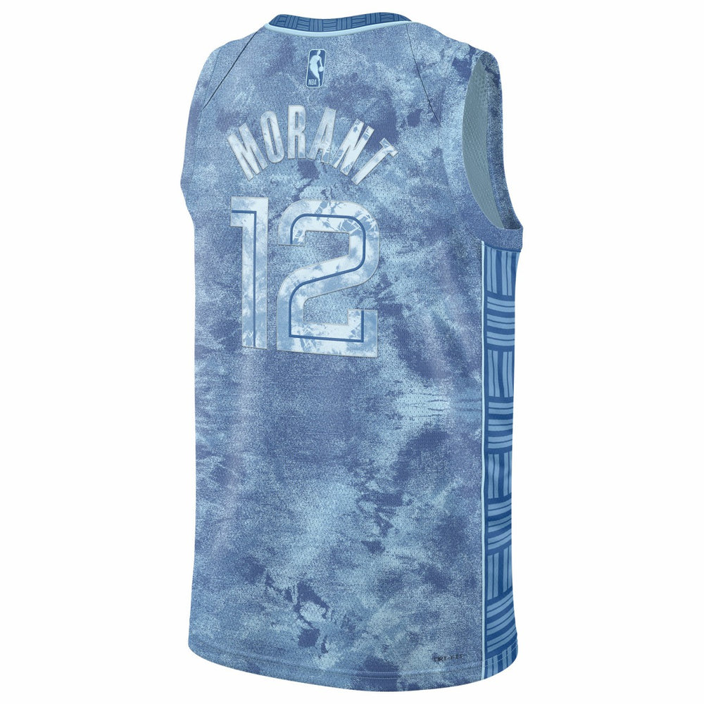 Ja Morant Memphis Grizzlies Jordan Brand Select Series Swingman Jersey Light Blue