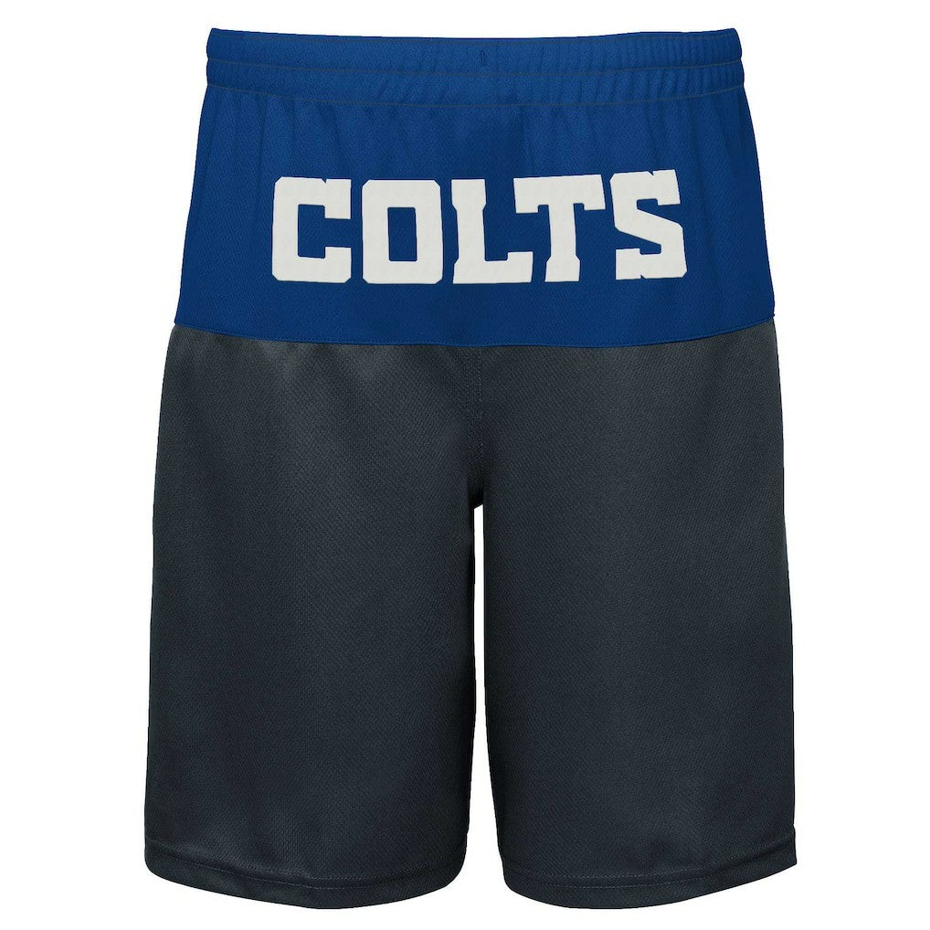 Jonathan Taylor Indianapolis Colts Youth Player Name & Number Shorts Navy