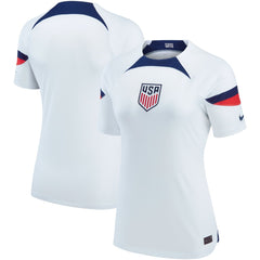 USMNT Women's 2022/23 Home Breathe Stadium Replica Blank Jersey White shop
