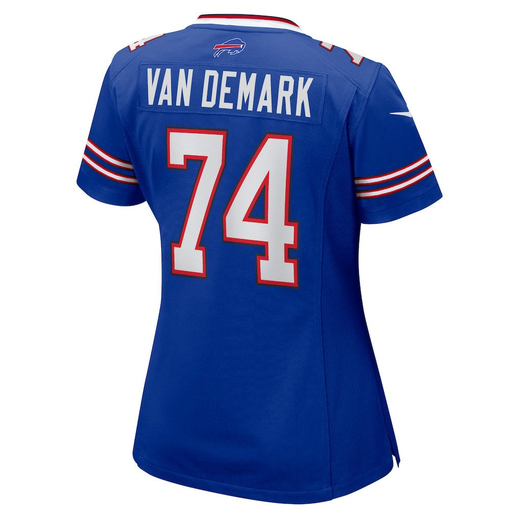 Ryan Van Demark Buffalo Bills Women's Game Player Jersey Royal