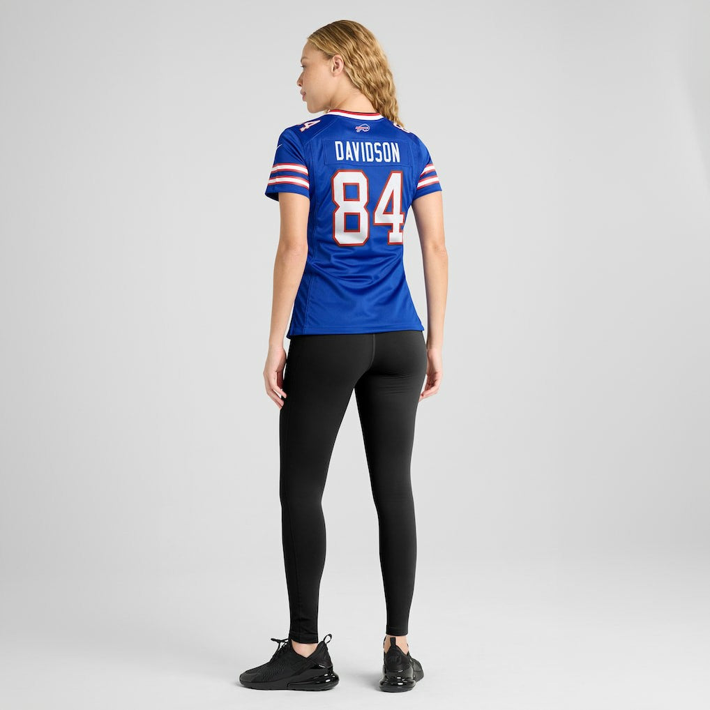 Zach Davidson Buffalo Bills Women's Game Player Jersey Royal
