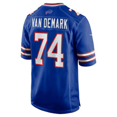 Ryan Van Demark Buffalo Bills Game Player Jersey Royal