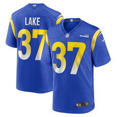 Quentin Lake Los Angeles Rams Game Player Jersey Royal