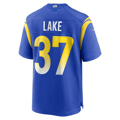 Quentin Lake Los Angeles Rams Game Player Jersey Royal
