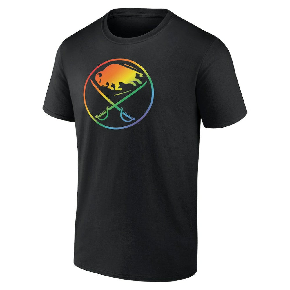 NHL Buffalo Sabres Pride T-Shirt - Black