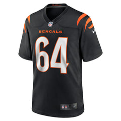 Ted Karras Cincinnati Bengals Game Player Jersey Black