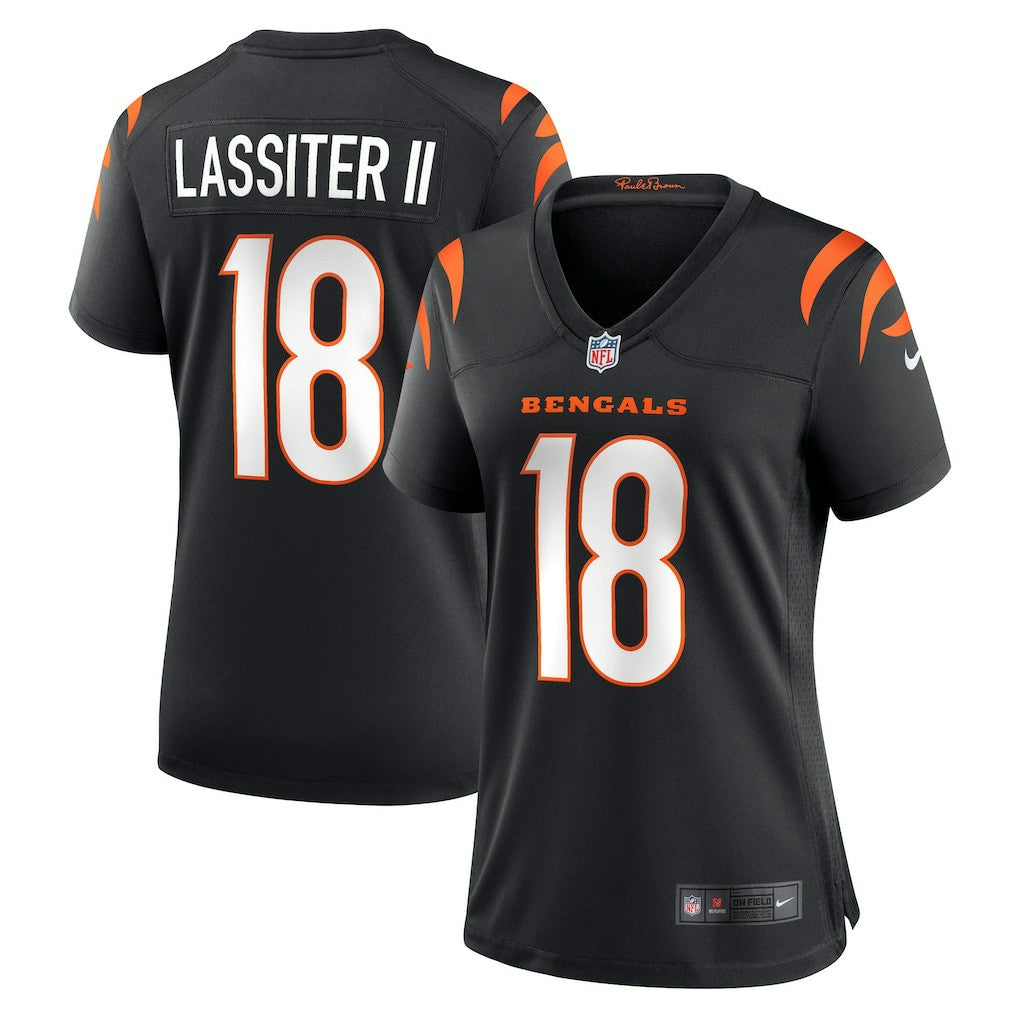 Kwamie Lassiter II Cincinnati Bengals Women's Game Player Jersey Black