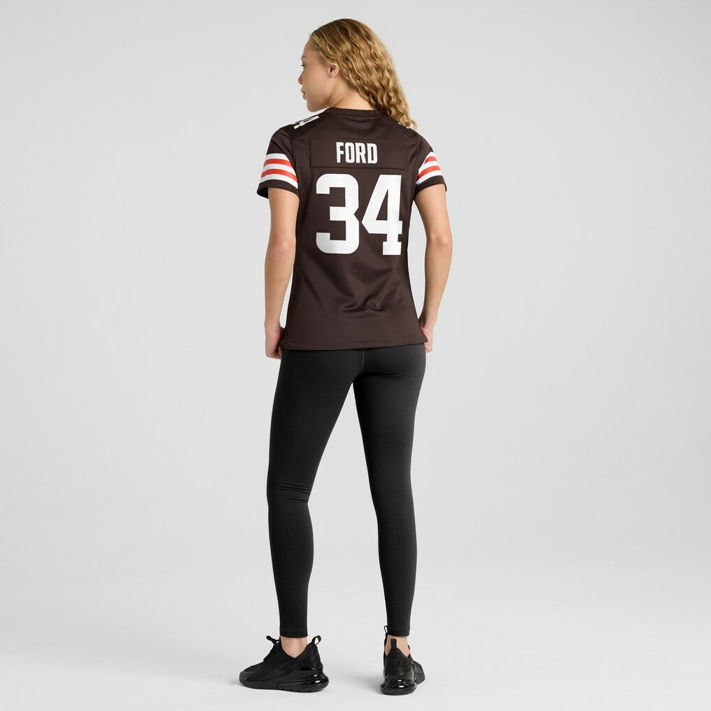 Jerome Ford Cleveland Browns Women's Game Player Jersey Brown