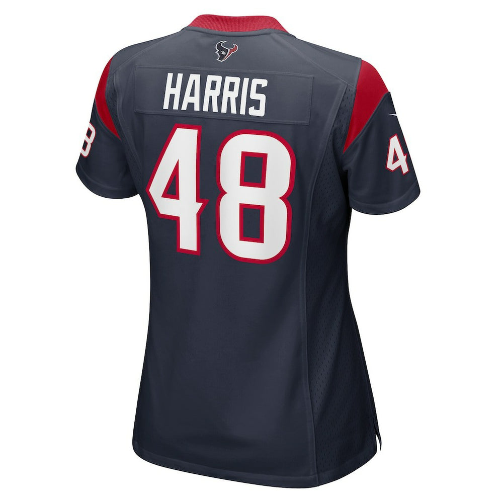 Christian Harris Houston Texans Women's Game Player Jersey Navy