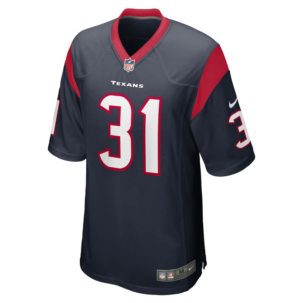 Dameon Pierce Houston Texans Game Player Jersey Navy