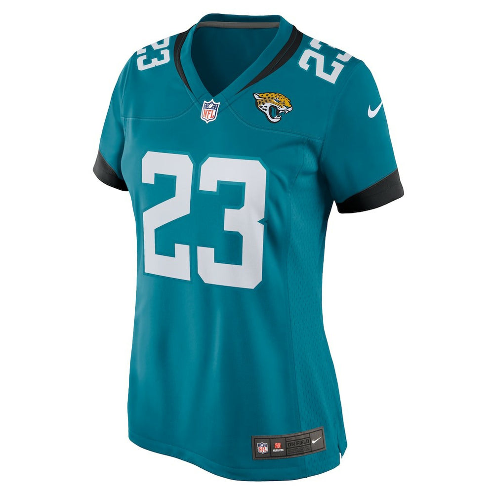 Foyesade Oluokun Jacksonville Jaguars Women's Game Player Jersey Teal