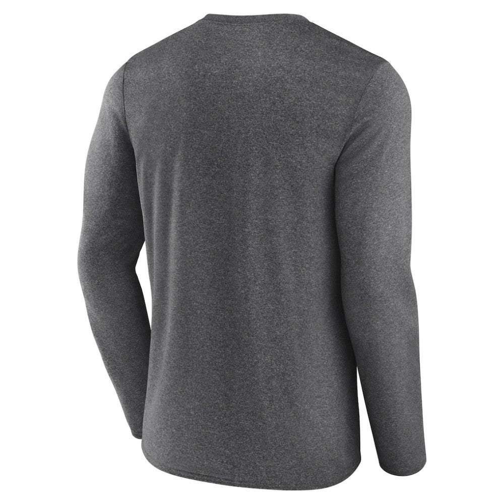 NHL San Jose Sharks Fanatics Special Edition 2.0 Scoring Chance Long Sleeve T-Shirt - Heather Charcoal