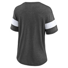 NHL Washington Capitals Fanatics Women's Special Edition 2.0 Ring The Alarm V-Neck T-Shirt - Heather Charcoal
