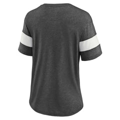 NHL Pittsburgh Penguins Fanatics Women's Special Edition 2.0 Ring The Alarm V-Neck T-Shirt - Heather Charcoal