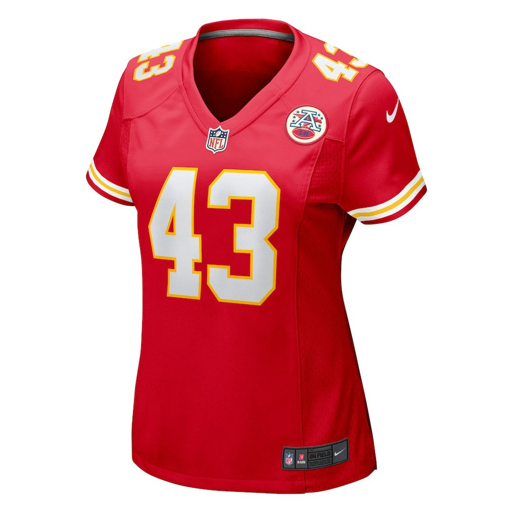 Jack Cochrane Kansas City Chiefs Women's Game Player Jersey Red
