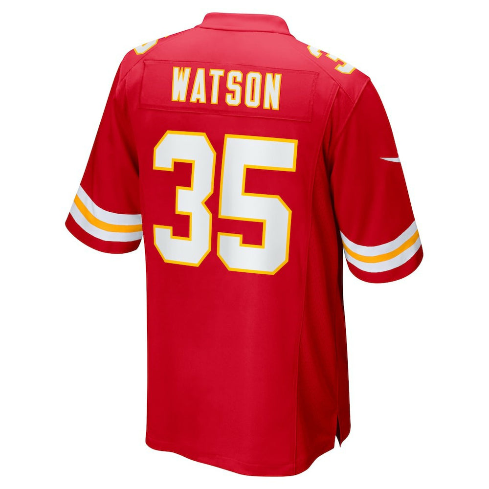 Jaylen Watson Kansas City Chiefs Game Player Jersey Red