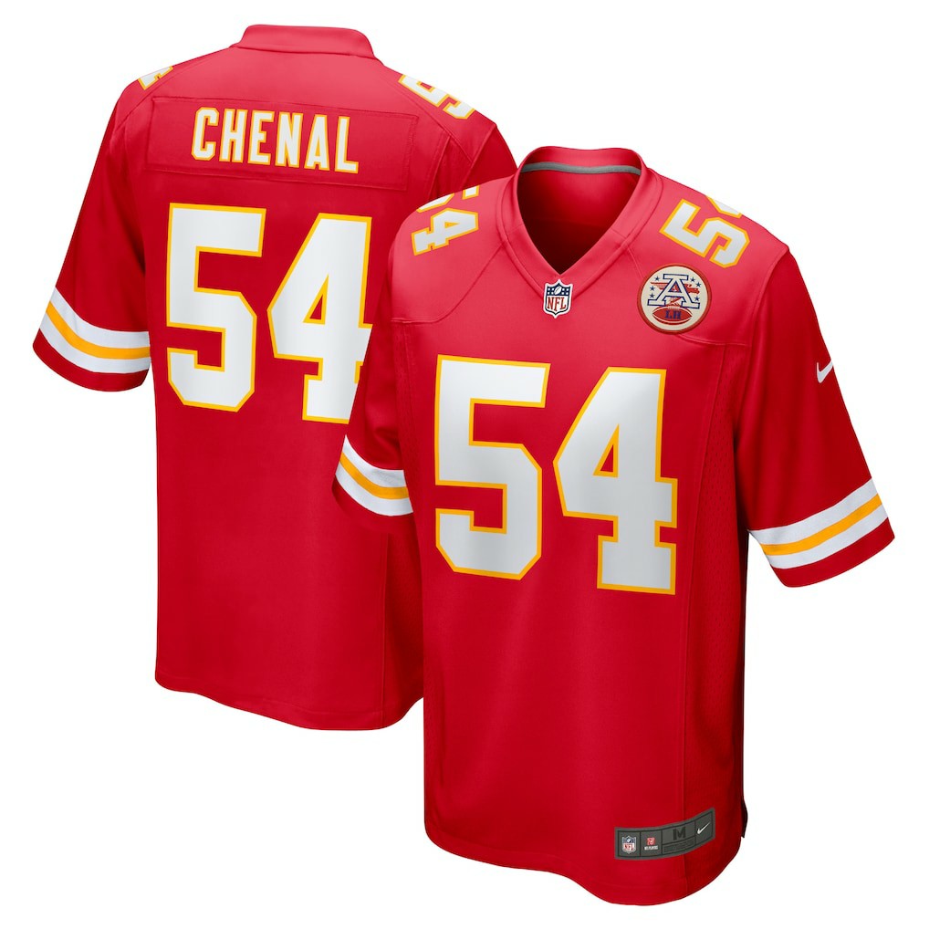 Leo Chenal Kansas City Chiefs Game Player Jersey Red