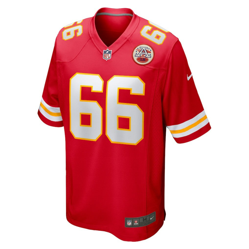 Mike Caliendo Kansas City Chiefs Game Player Jersey Red