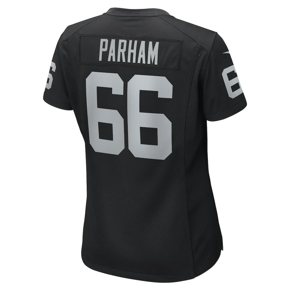 Dylan Parham Las Vegas Raiders Women's Game Player Jersey Black