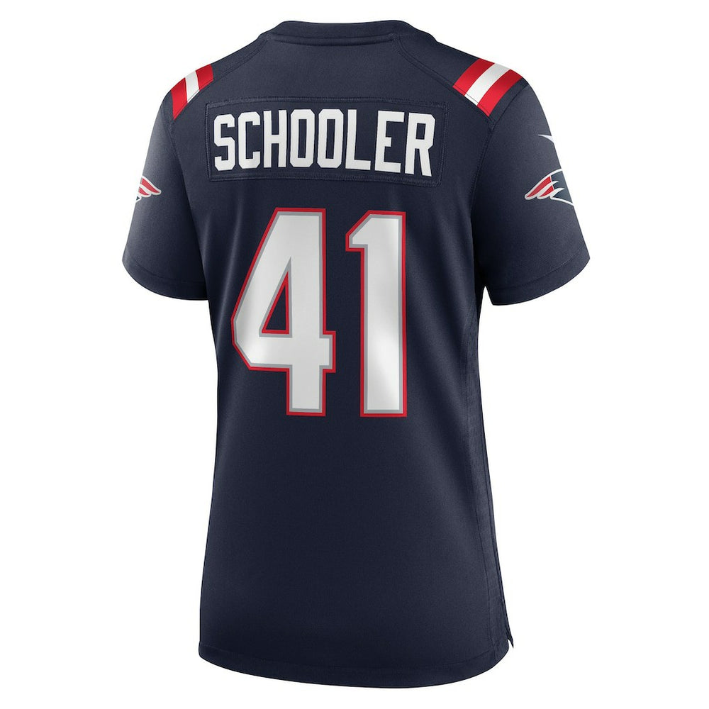 NFL Brenden Schooler New England Patriots Women's Game Jersey - Navy