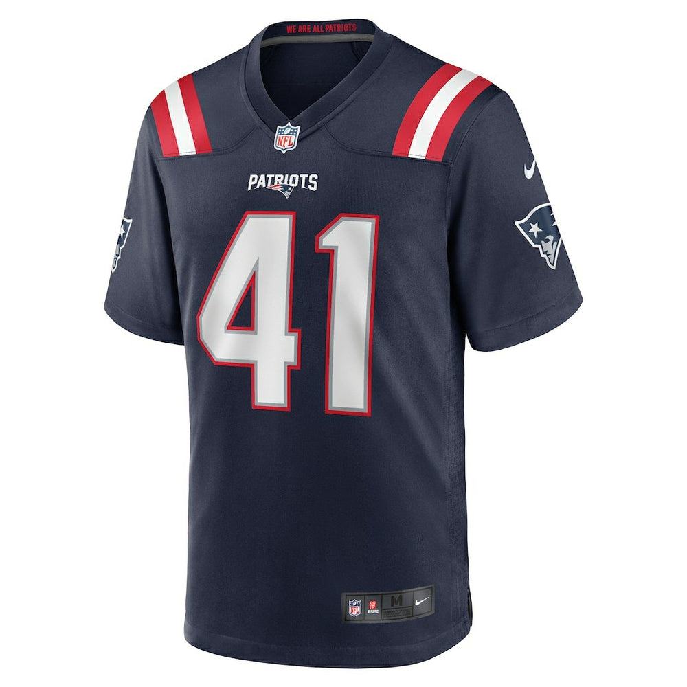 NFL Brenden Schooler New England Patriots Game Player Jersey - Navy