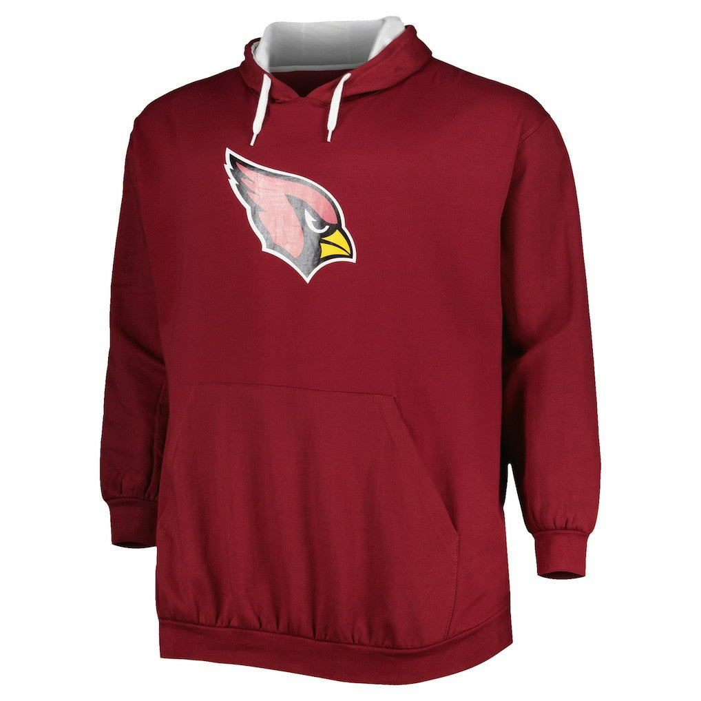 Arizona Cardinals Big & Tall Logo Pullover Hoodie Cardinal