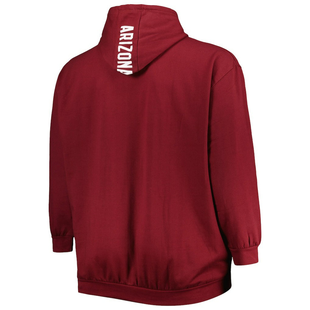 Arizona Cardinals Big & Tall Logo Pullover Hoodie Cardinal