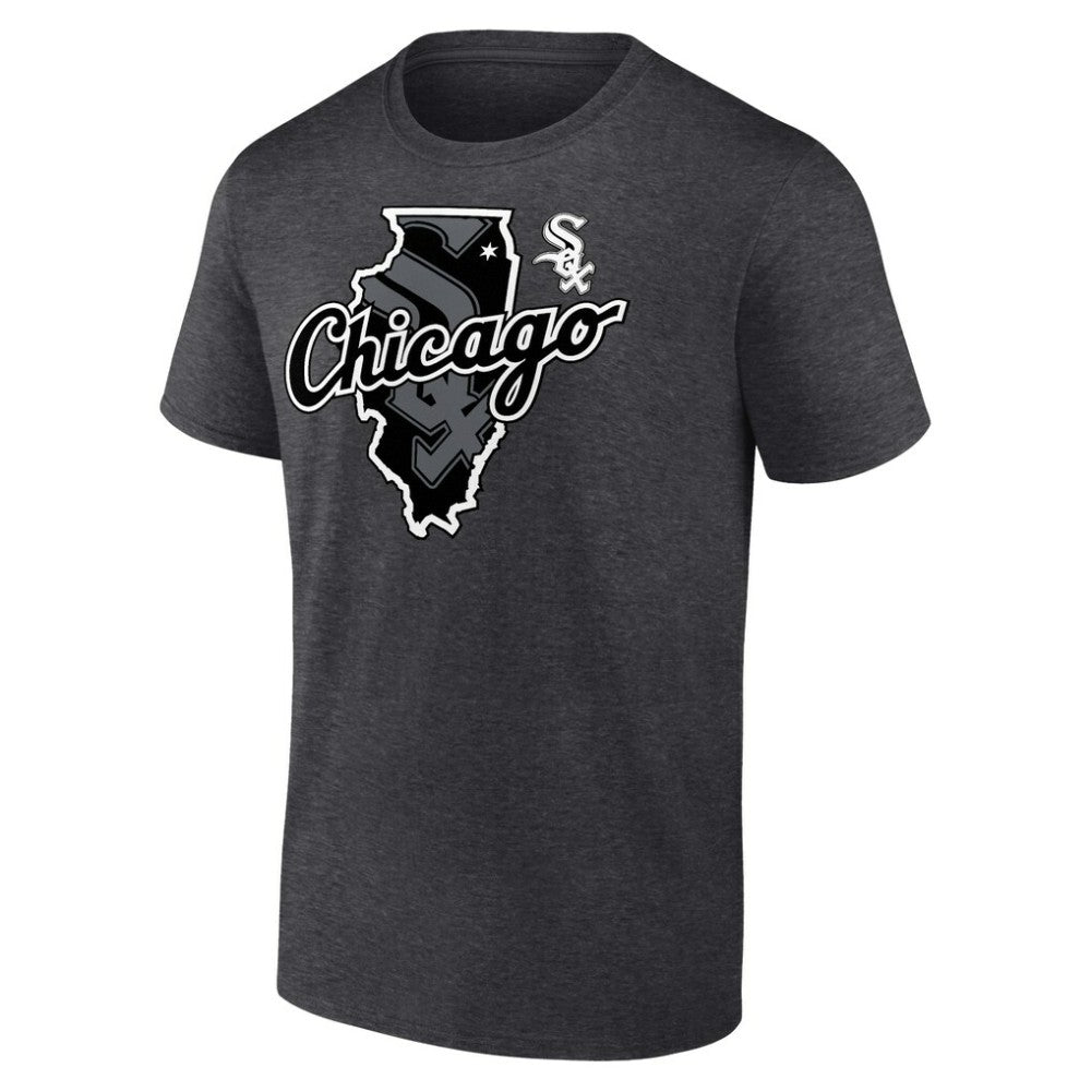 Chicago White Sox Sox State T-Shirt - Charcoal T-shirts