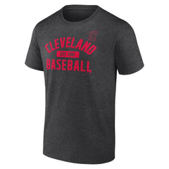 Cleveland Guardians Primary Pill T-Shirt - Charcoal T-shirts