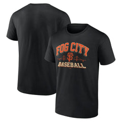 San Francisco Giants Fog City Baseball T-Shirt - Black T-shirts