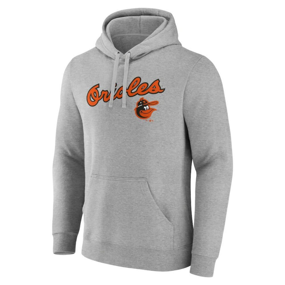 Baltimore Orioles Wahconah Pullover Hoodie - Gray Hoodies