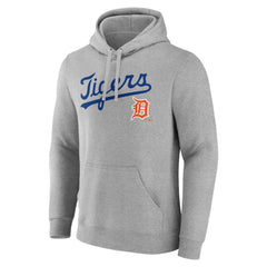 Detroit Tigers Wahconah Pullover Hoodie - Gray Hoodies