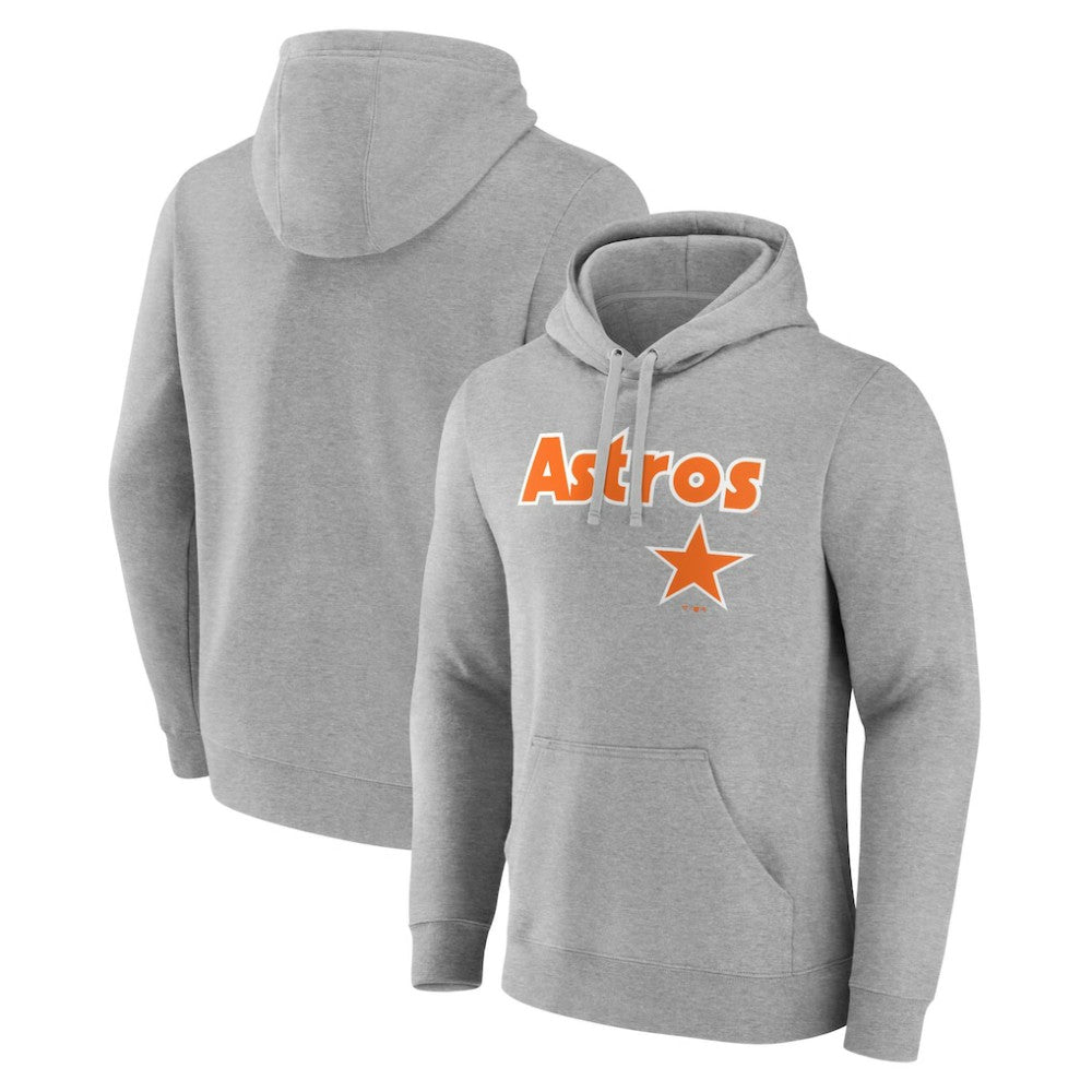 Houston Astros Wahconah Pullover Hoodie - Gray Hoodies