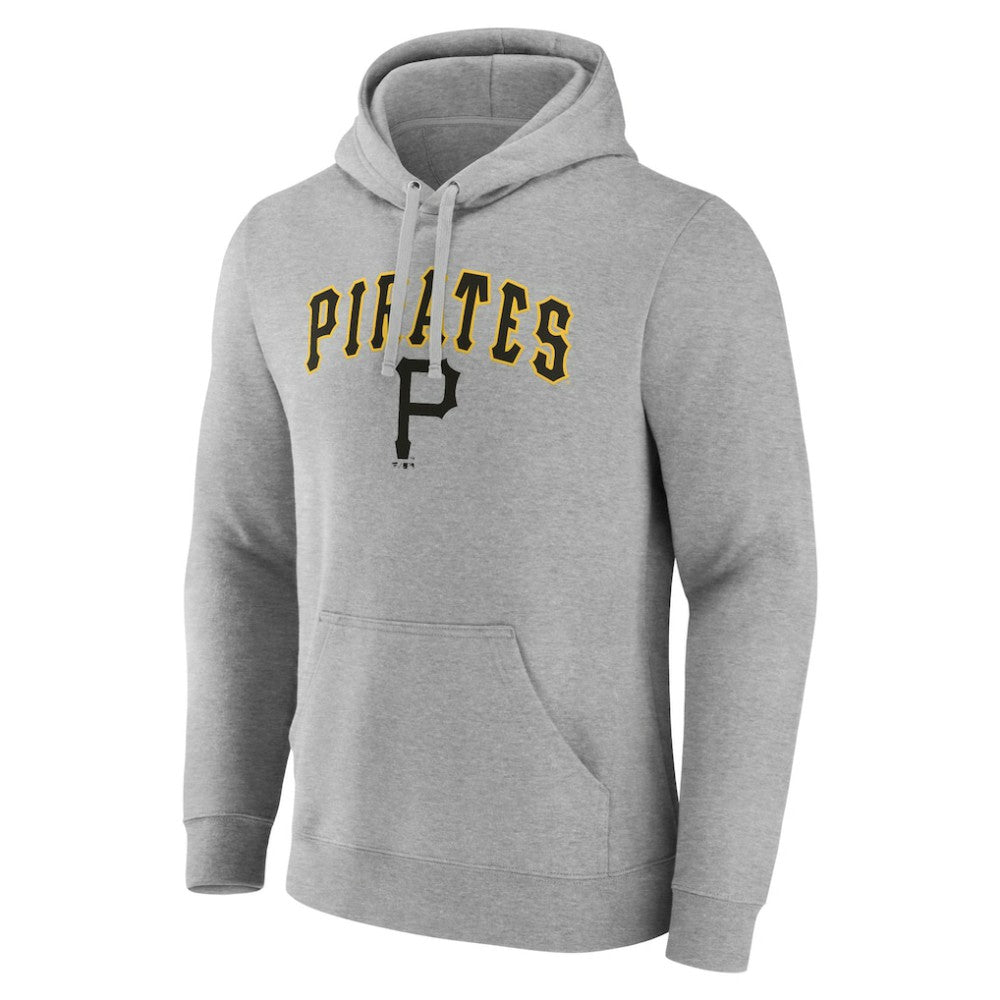 Pittsburgh Pirates Wahconah Pullover Hoodie - Gray Hoodies