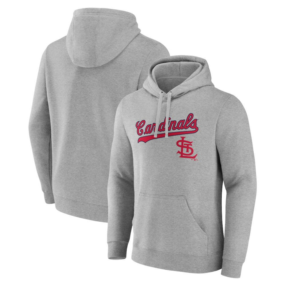 St. Louis Cardinals Wahconah Pullover Hoodie - Gray Hoodies