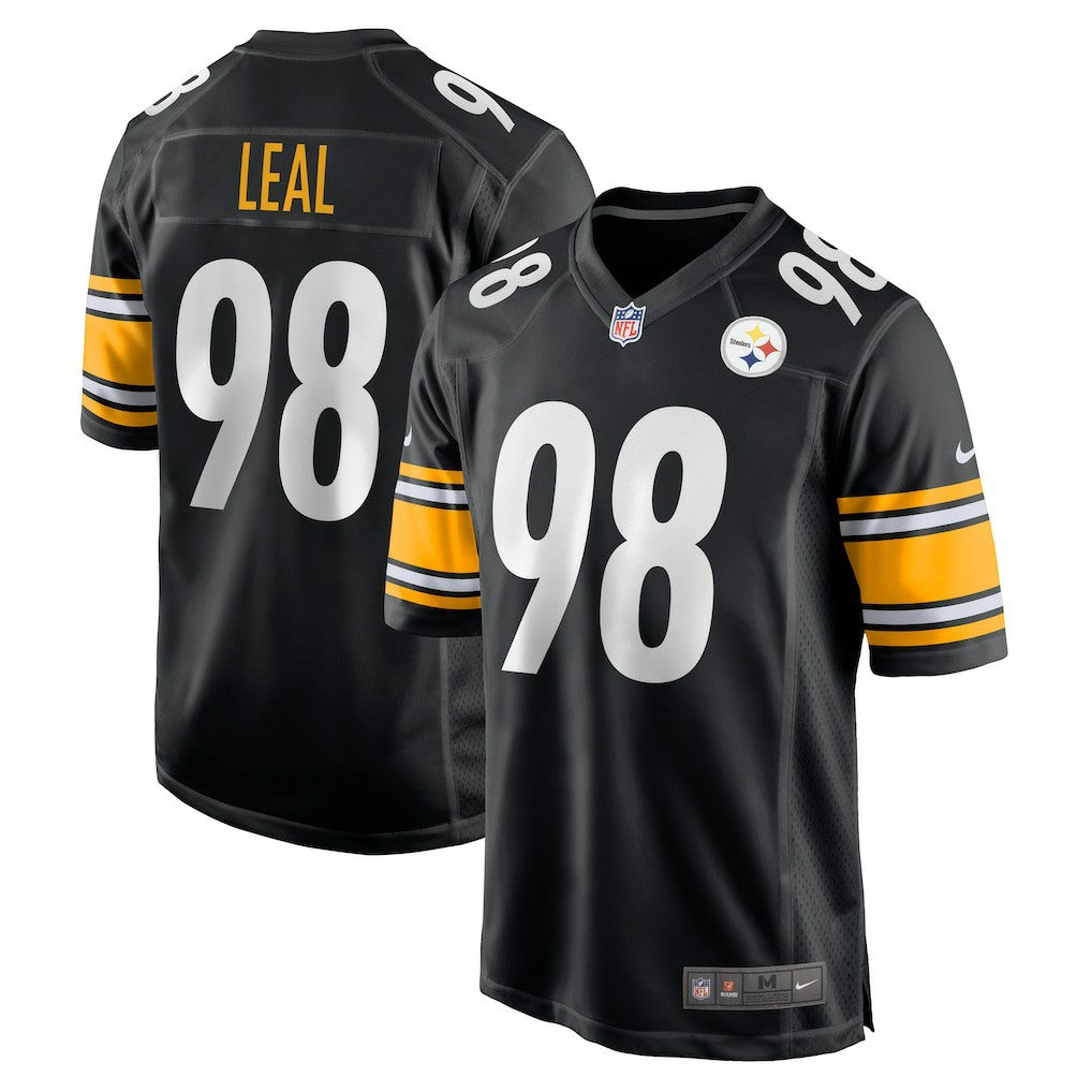 DeMarvin Leal Pittsburgh Steelers Game Player Jersey Black