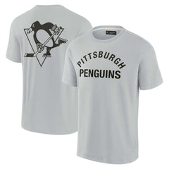 NHL Pittsburgh Penguins Fanatics Unisex Elements Super Soft Short Sleeve T-Shirt - Gray