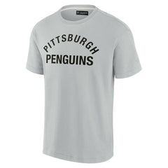 NHL Pittsburgh Penguins Fanatics Unisex Elements Super Soft Short Sleeve T-Shirt - Gray