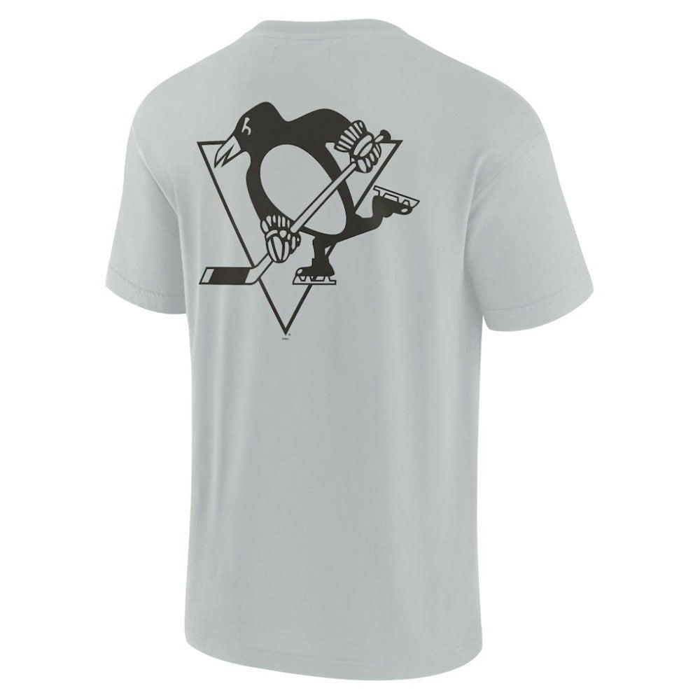 NHL Pittsburgh Penguins Fanatics Unisex Elements Super Soft Short Sleeve T-Shirt - Gray