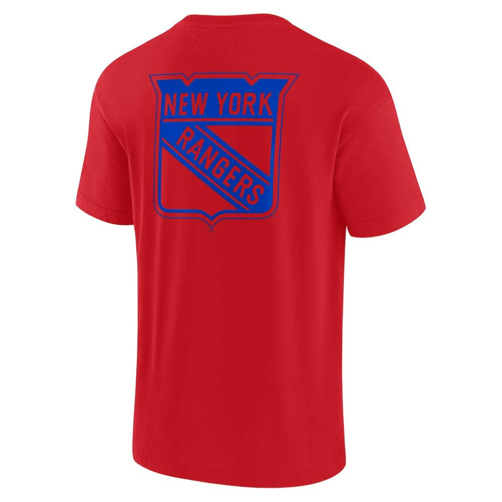 NHL New York Rangers Fanatics Unisex Elements Super Soft Short Sleeve T-Shirt - Red