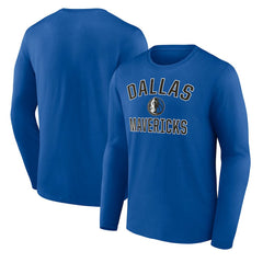 Dallas Mavericks Victory Arch Team Long Sleeve T-Shirt Royal