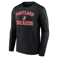 Portland Trail Blazers Victory Arch Team Long Sleeve T-Shirt Black